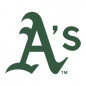 As Letter Logo ATHLETICS GREEN