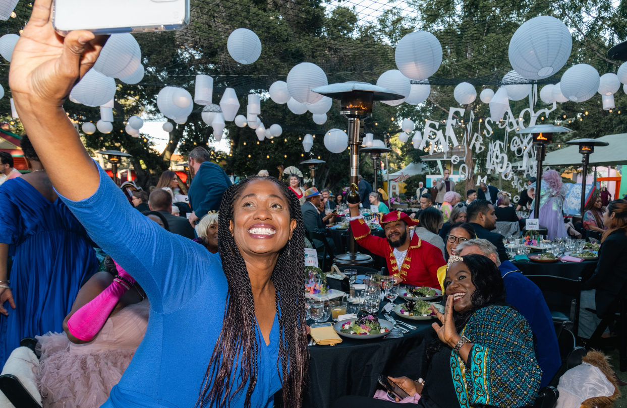 Guests taking a selfie