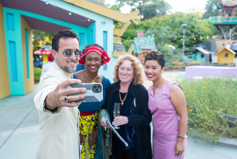 Guests taking a selfie