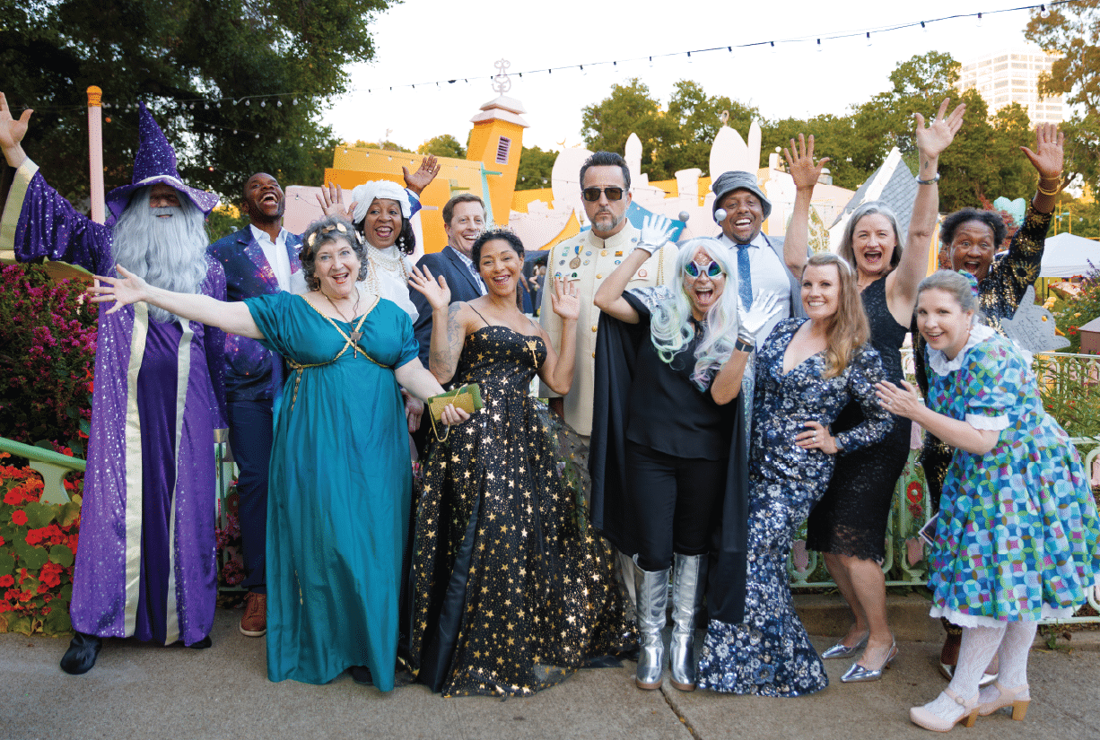 Gala Committee cheering